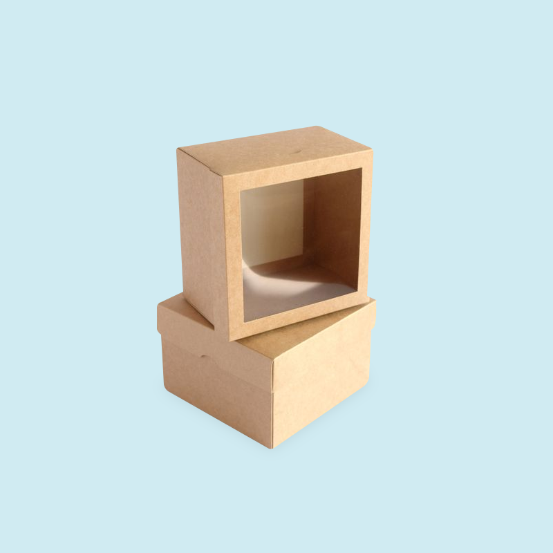 Kraft Window Boxes