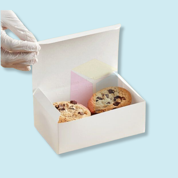 White Cookie Boxes
